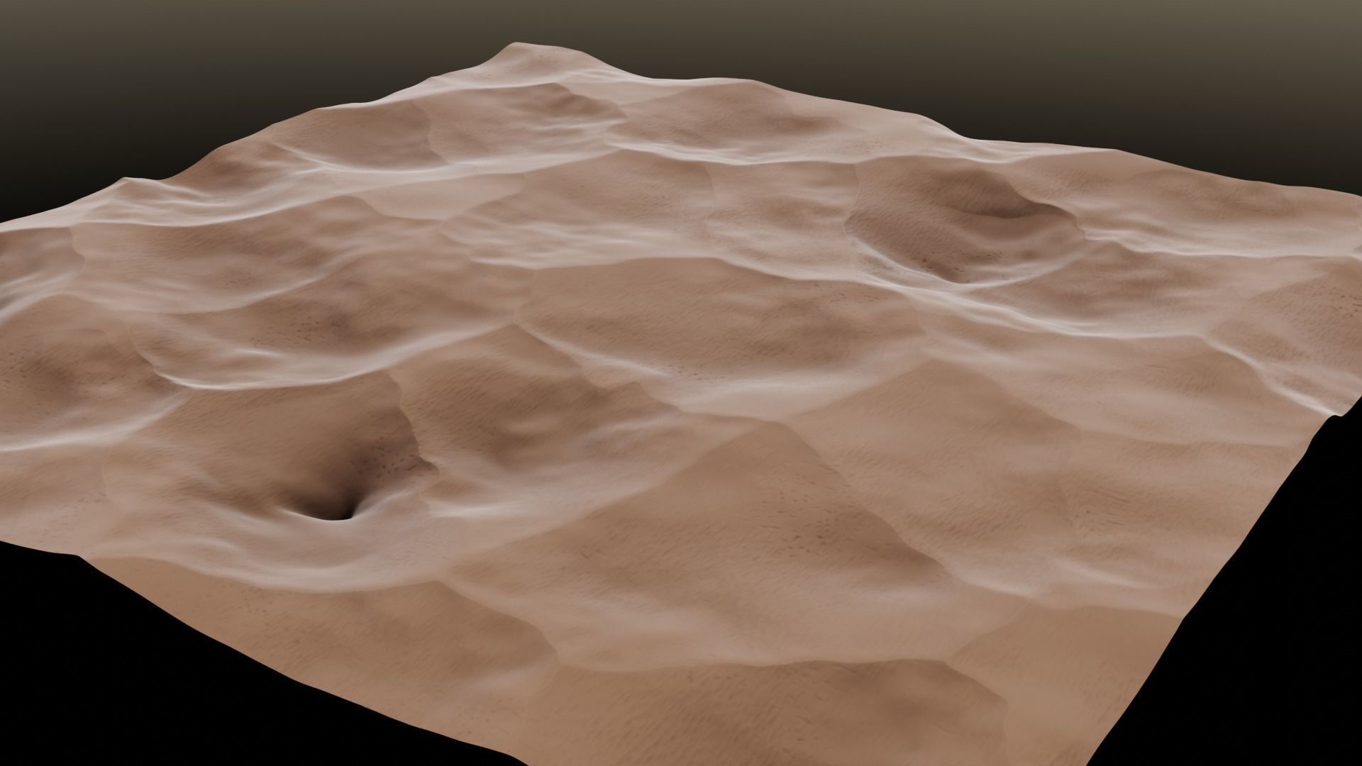 Desert Sand 3D model Free 3D model_2
