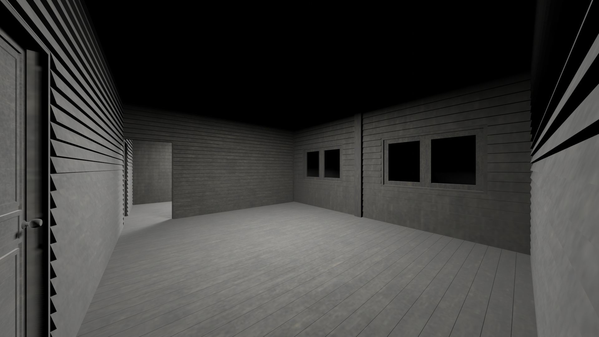 Isnt Huanted House 3D model_11