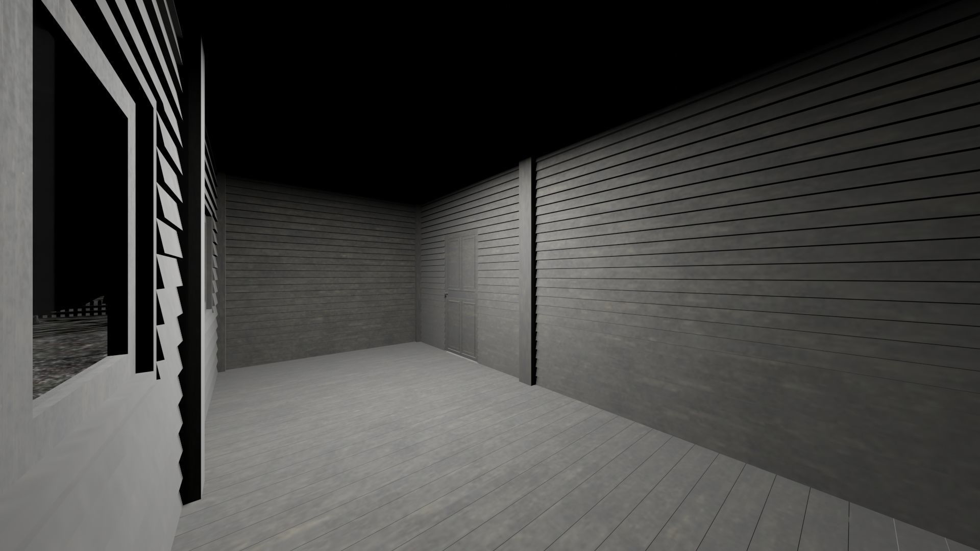 Isnt Huanted House 3D model_10