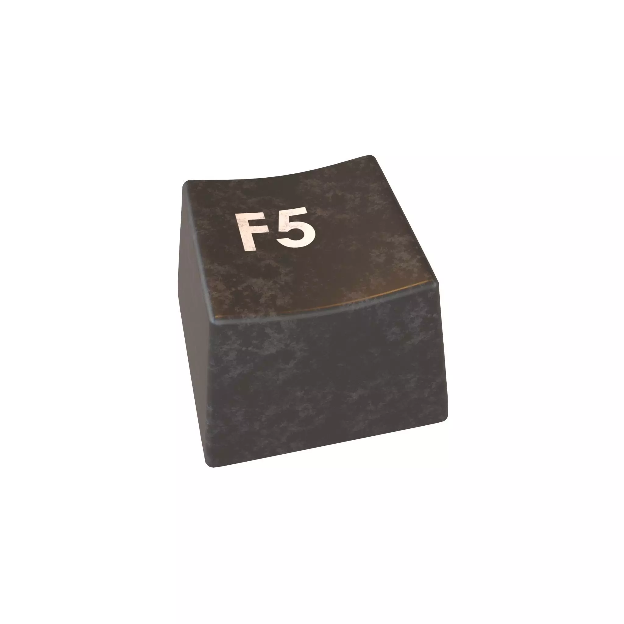 F5 Keycap v1 002 Low-poly 3D model_0