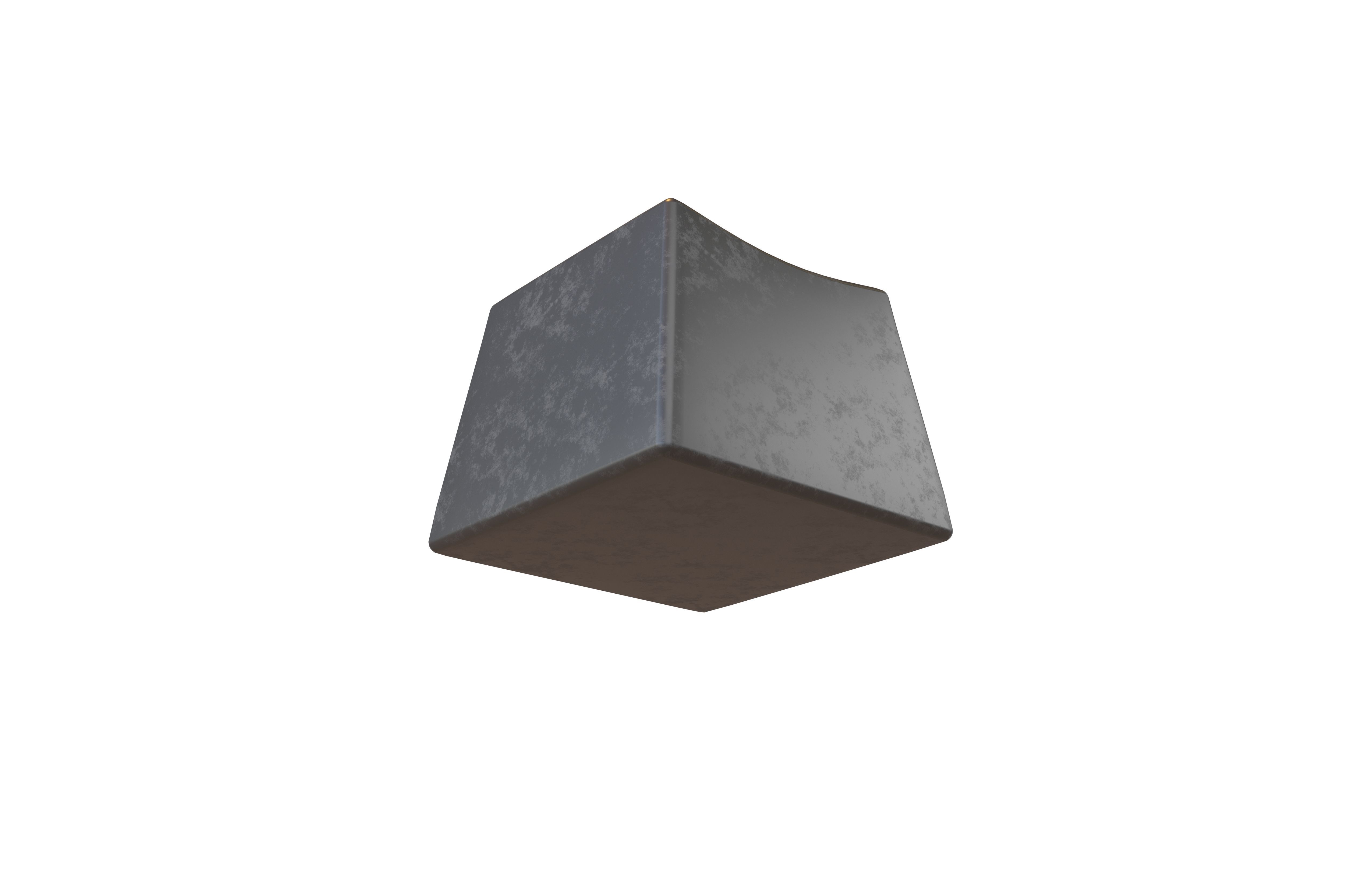 F5 Keycap v1 002 Low-poly 3D model_3