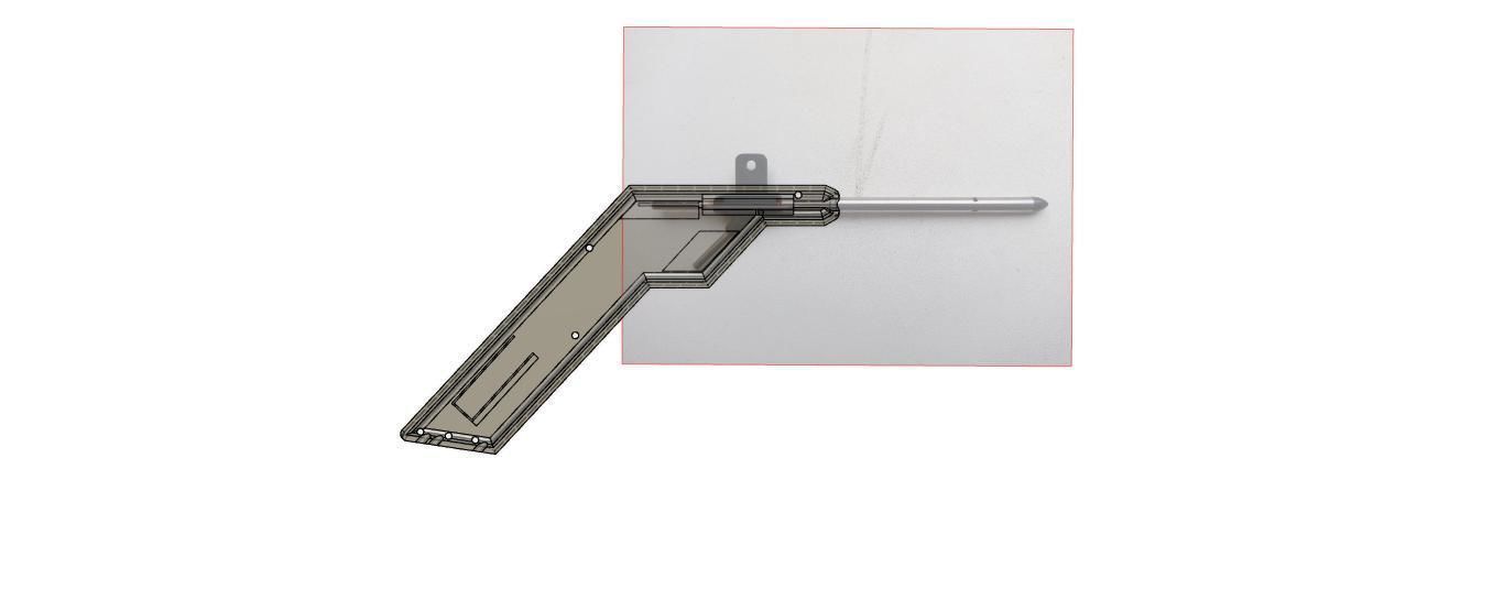 For Wingspan Believer UAV 1960mm Airspeed battery Motor mount 3D print model_4