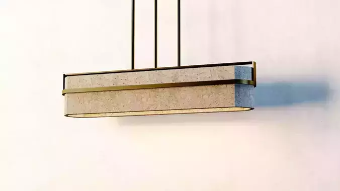 chandelier light stone