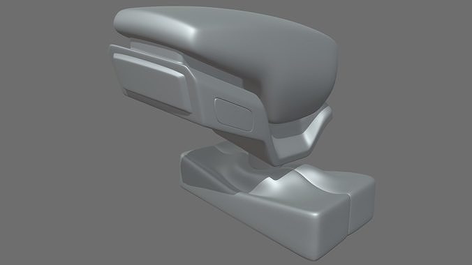Gear Lever 02 Low-poly 3D model