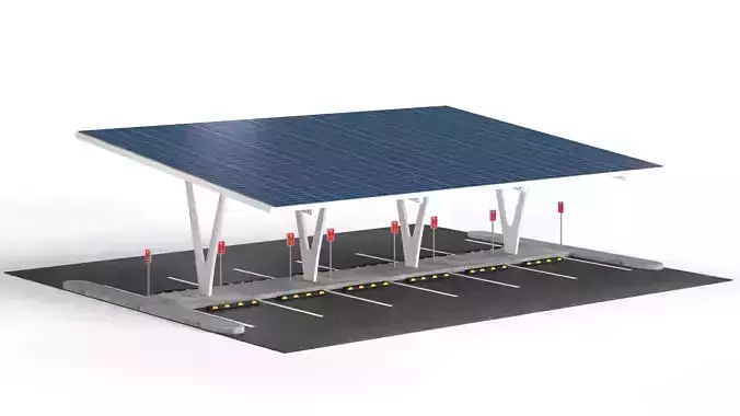 Electric Vehicle Charging Point EV Station 01