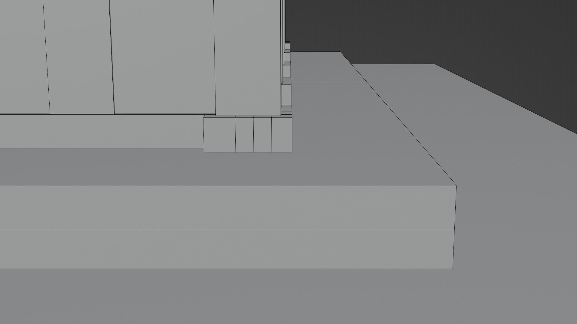 Chinese Siheyuan Low-poly 3D model_18