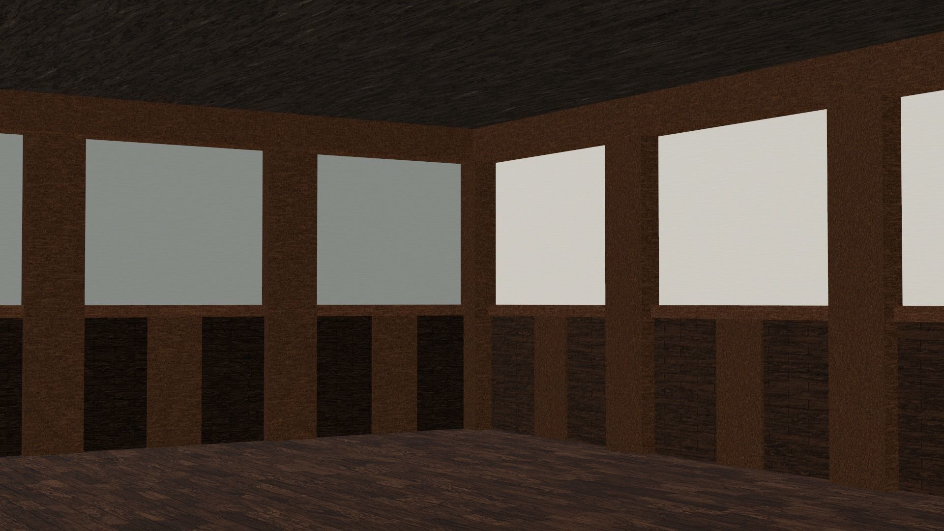 Chinese Siheyuan Low-poly 3D model_22