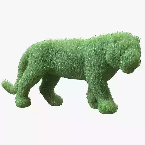 Tiger Topiary Garden Sculptures