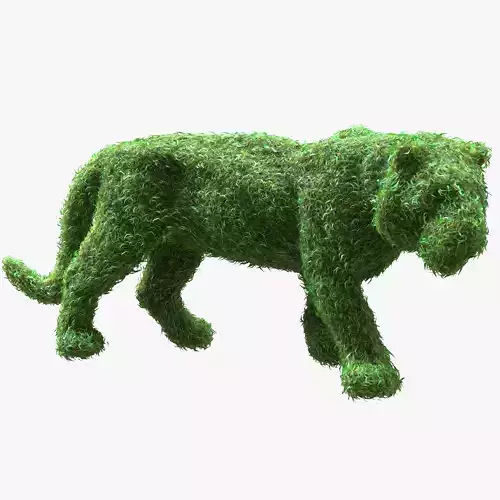 Tiger Topiary Garden Sculptures