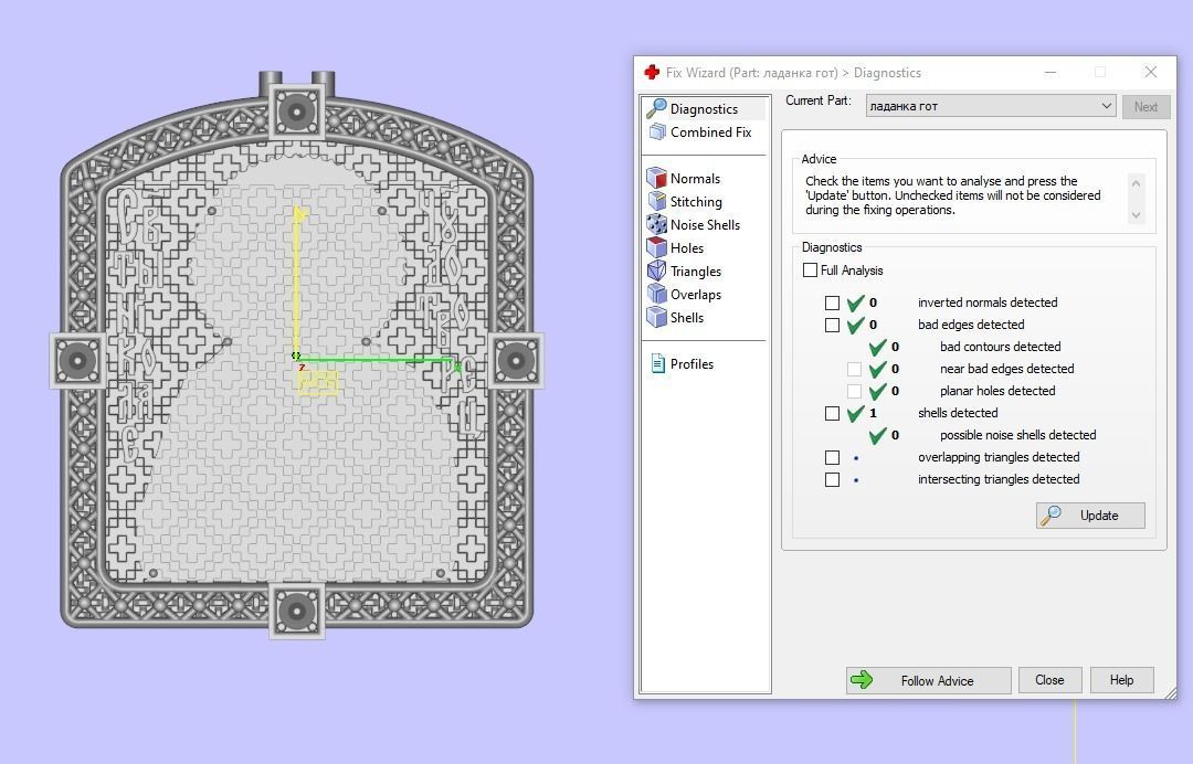 Ortodox St Nicolas pendant 3D print model_4