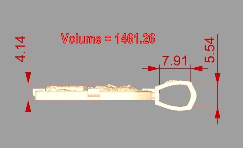 Ortodox St Nicolas pendant 3D print model_10