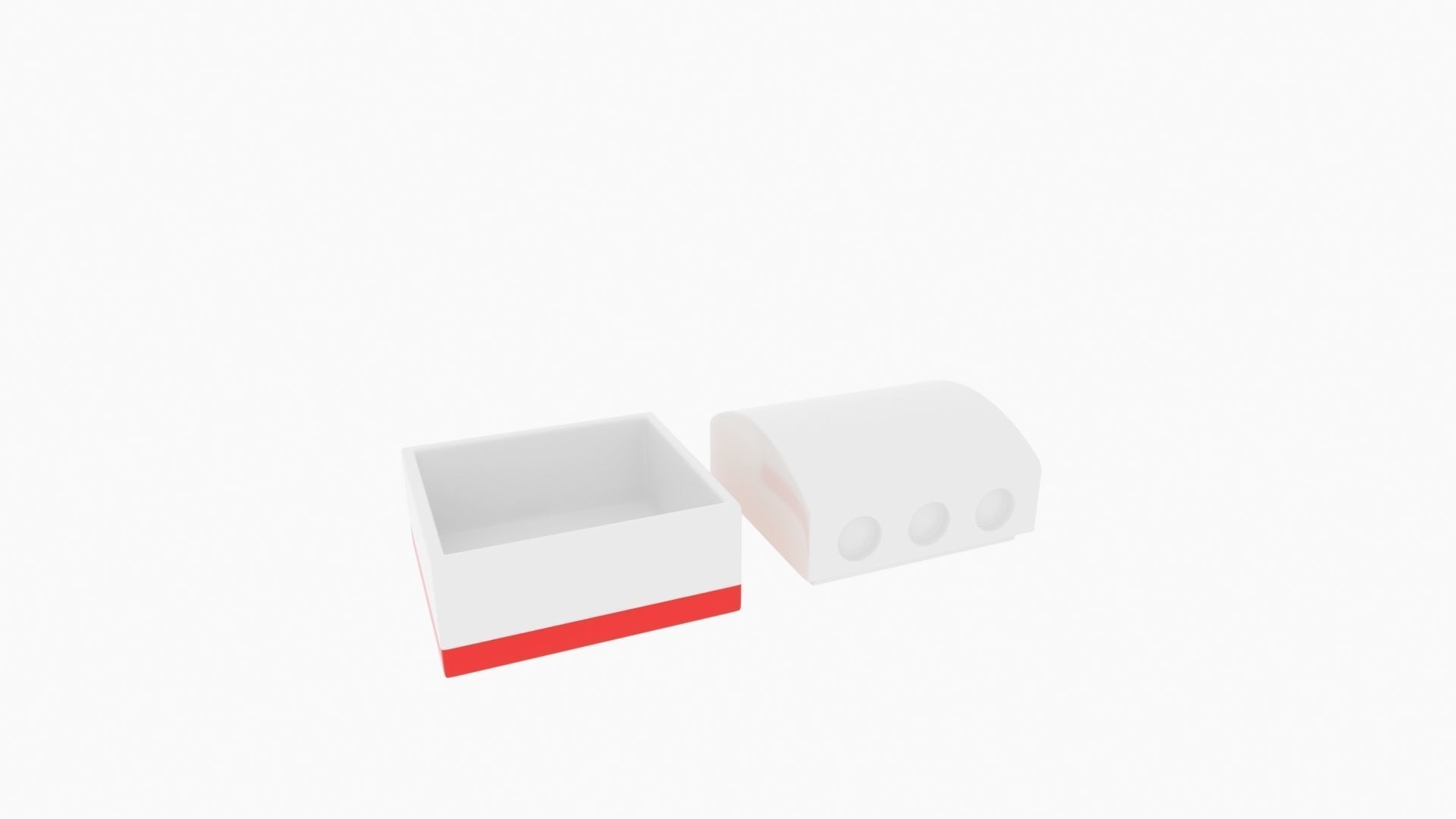 Organizer pencil holder 3D print model_9