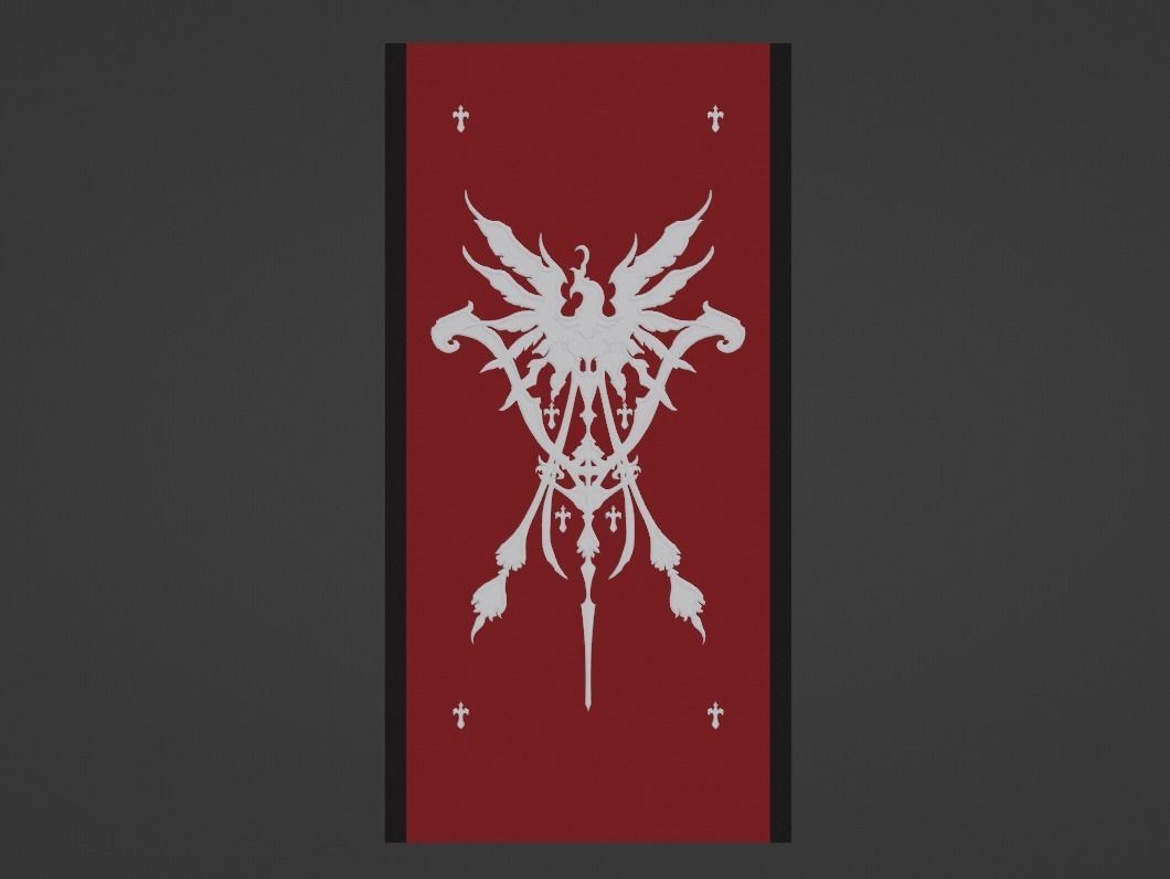 Flag of Rosaria - Final Fantasy XVI 3D model_2