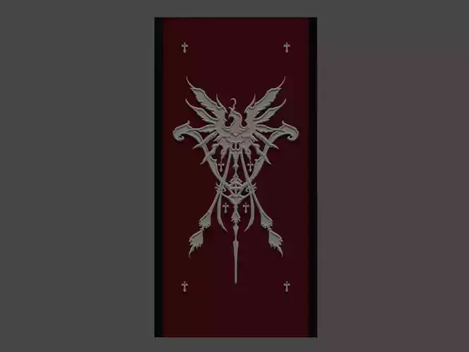 Flag of Rosaria - Final Fantasy XVI 3D model