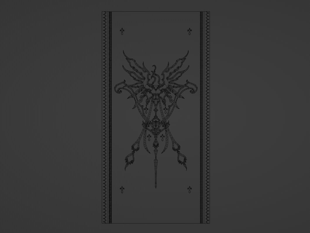 Flag of Rosaria - Final Fantasy XVI 3D model_1