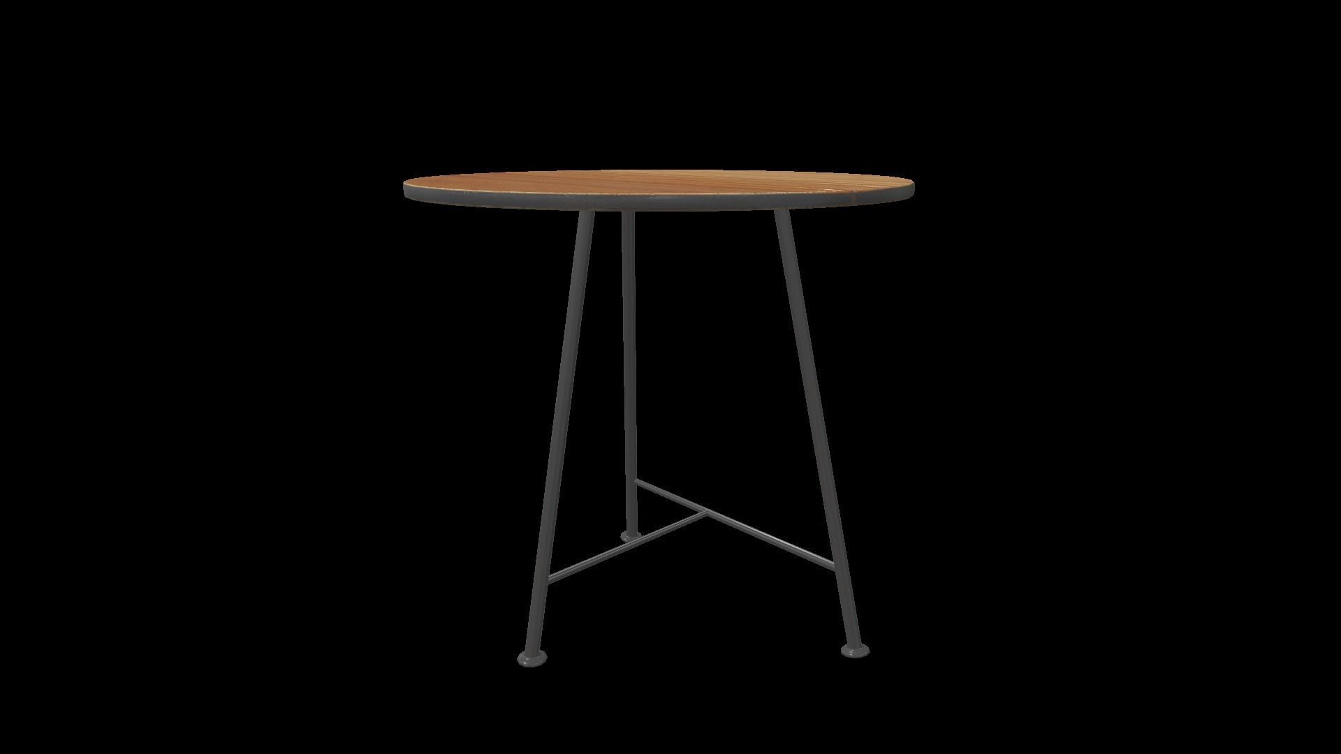 Coffee Table  Low-poly 3D model_2