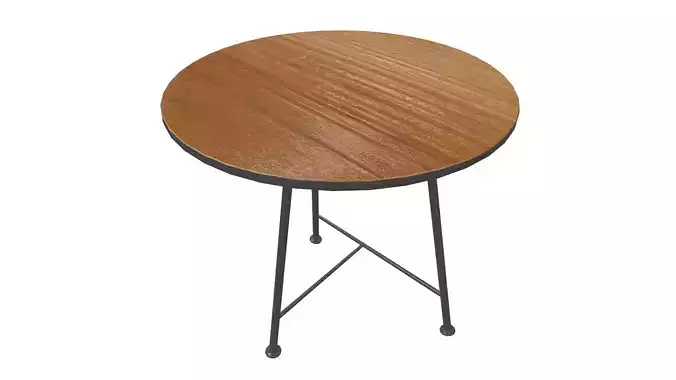 Coffee Table  Low-poly 3D model