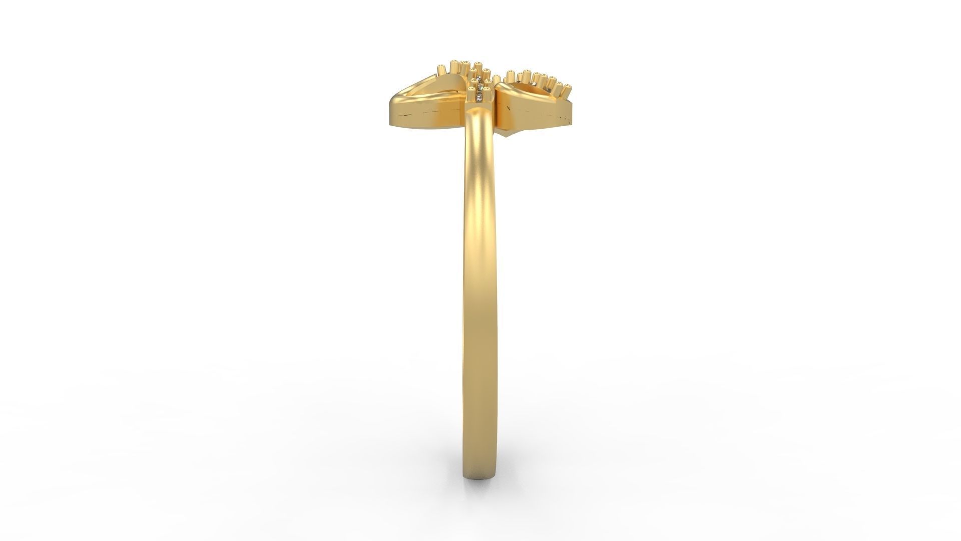 Minimalist Ring 201 3D print model_3