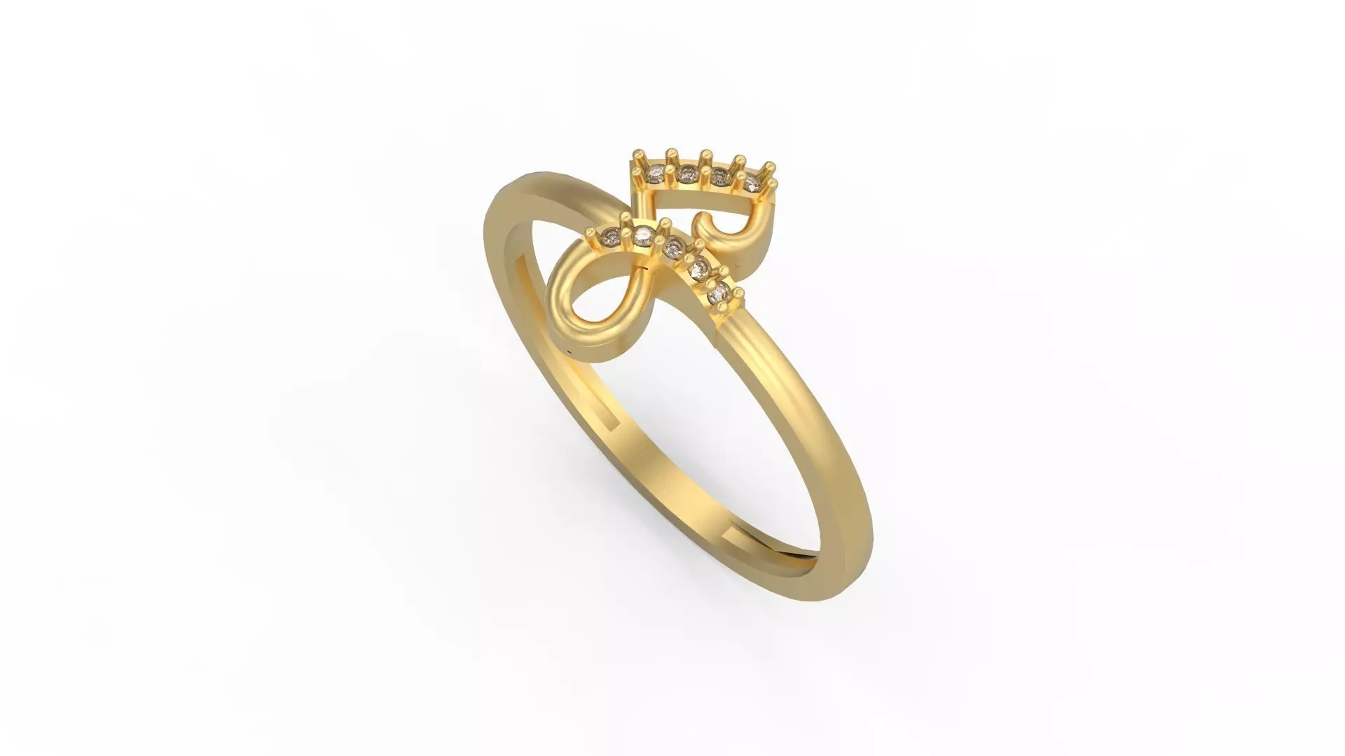Minimalist Ring 201 3D print model_0