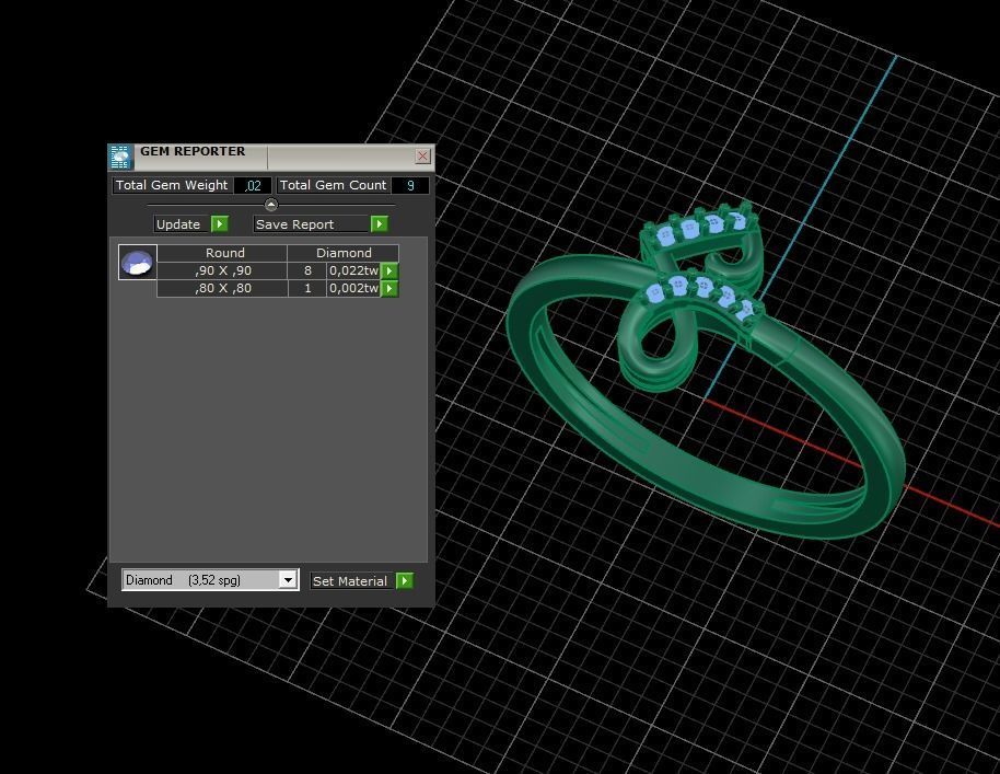 Minimalist Ring 201 3D print model_6