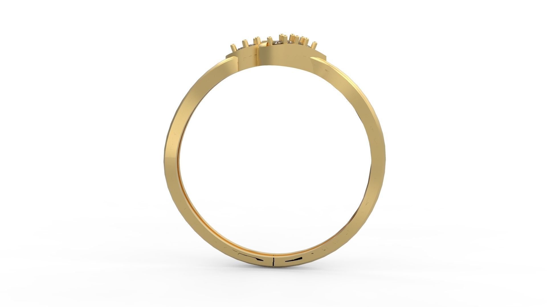 Minimalist Ring 202 3D print model_2