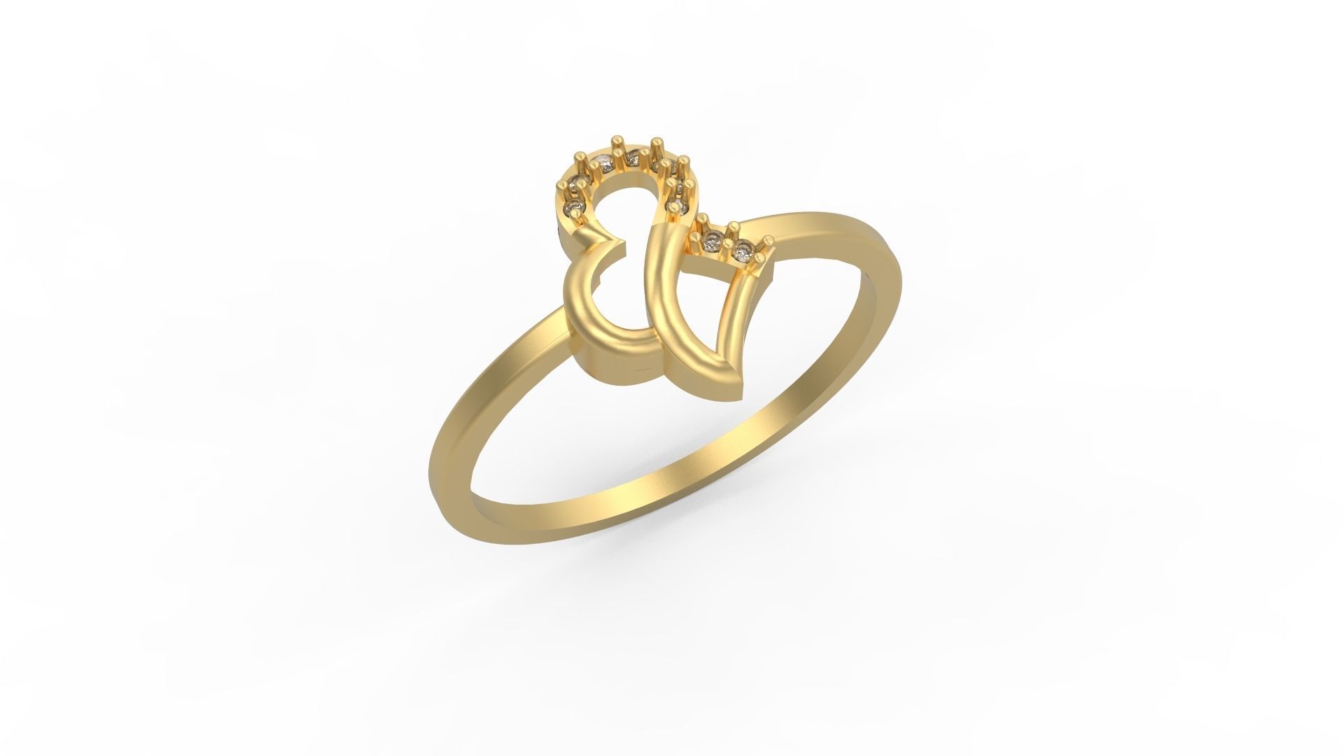 Minimalist Ring 204 3D print model_1