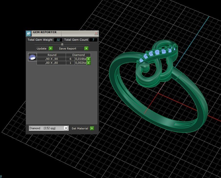 Minimalist Ring 207 3D print model_6