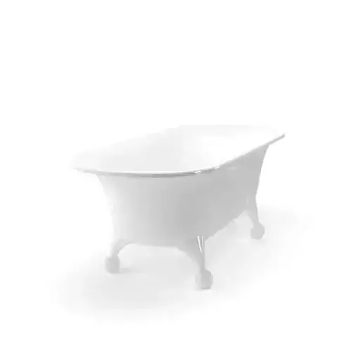 Bathroom  White Bathtub