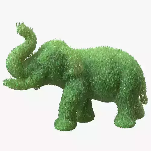 Elephant Topiary Garden Sculptures