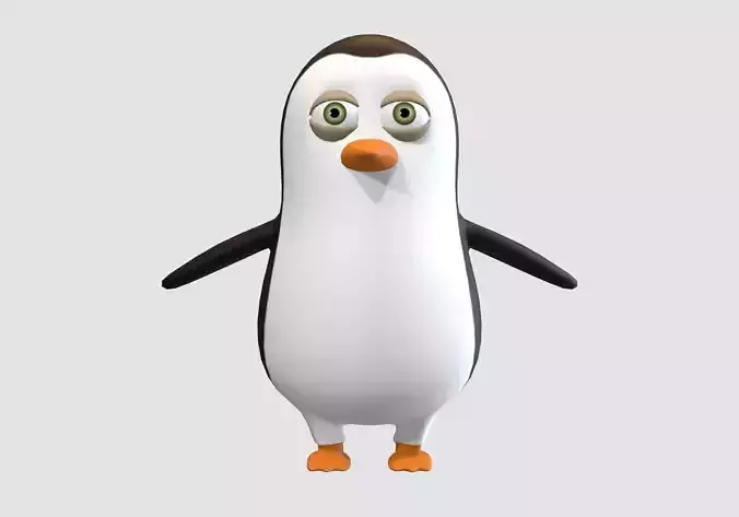 simple cartoon penguin 