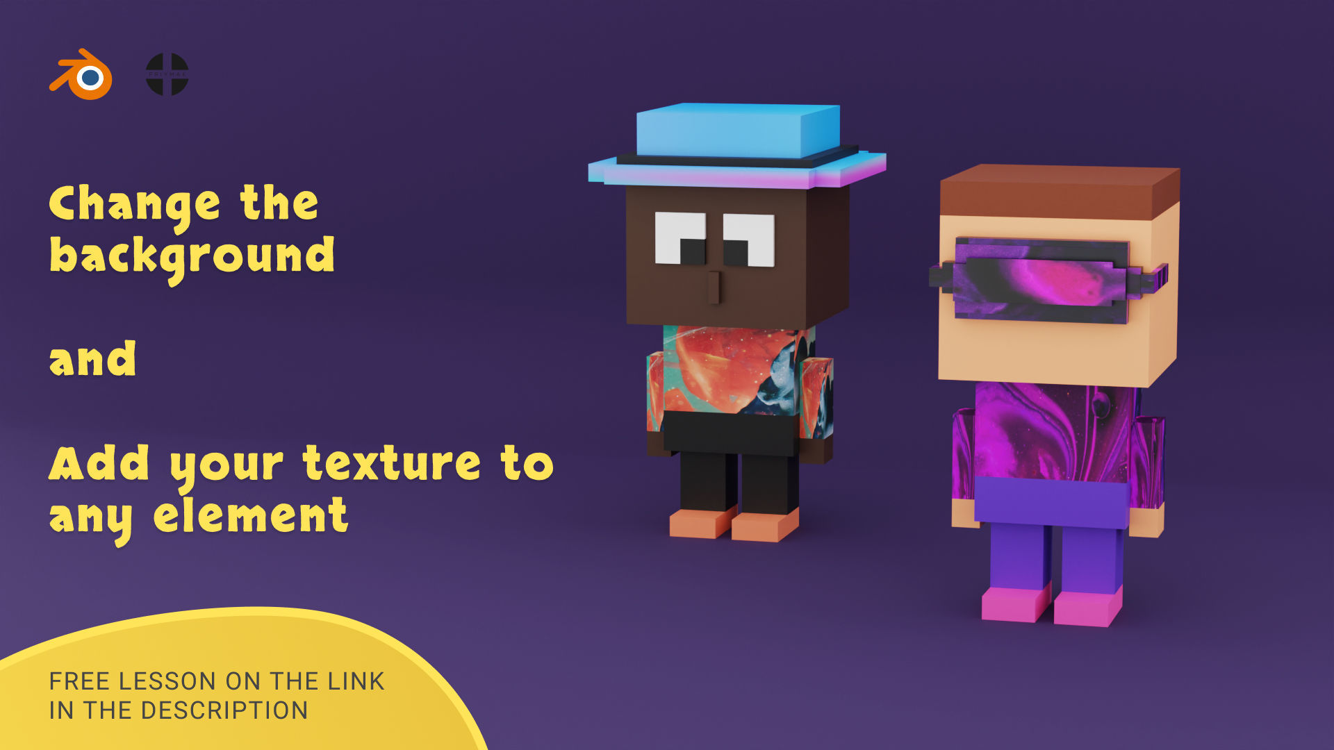 NFT VOXEL characters for Blender 3D model_3