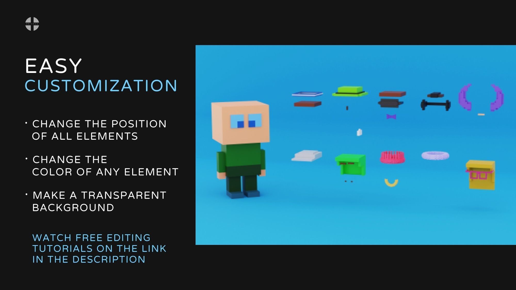 NFT VOXEL characters for Blender 3D model_5