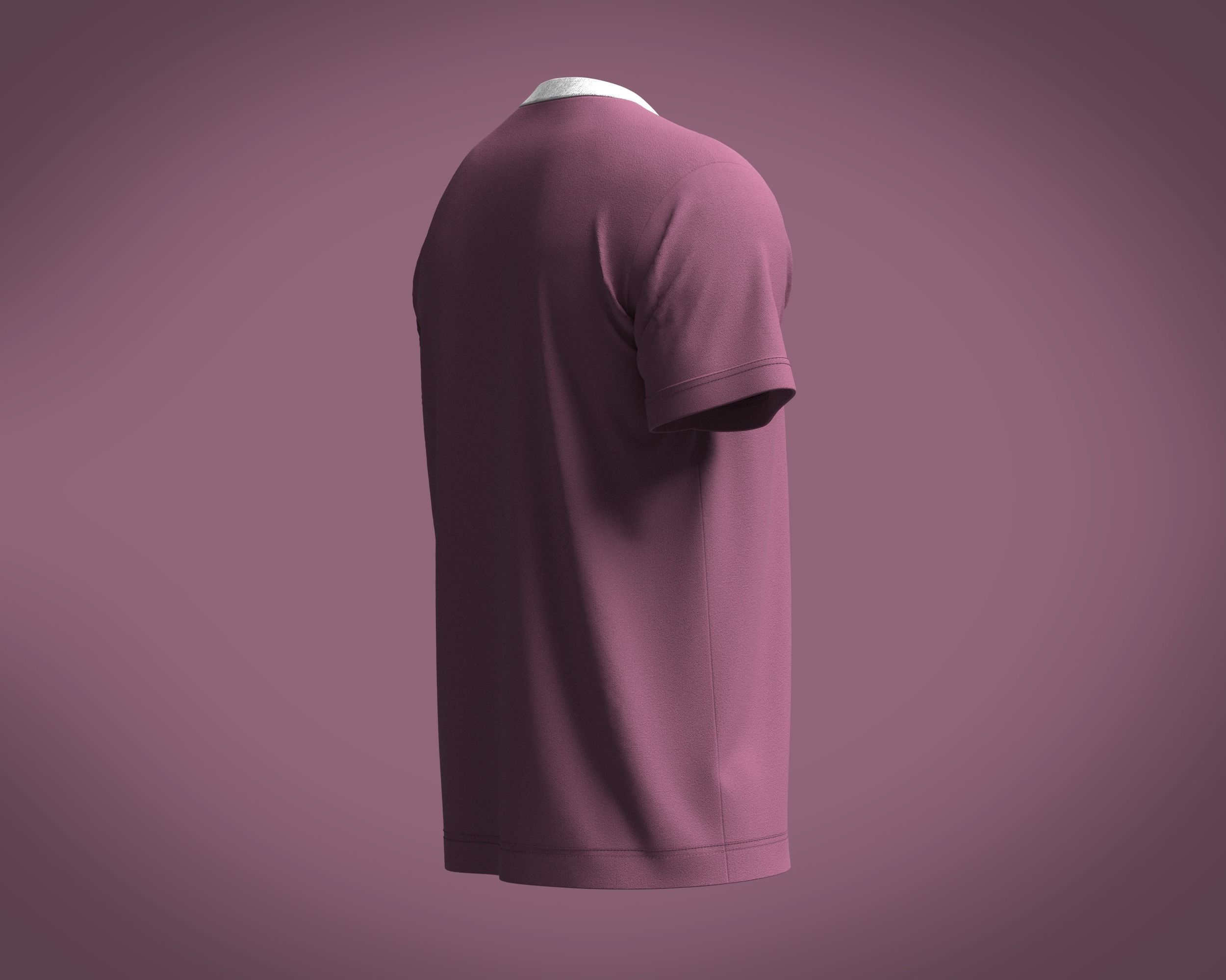 T-Shirt Rock 3D model_3