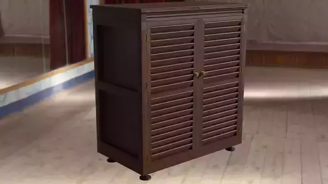 Cabinet with doors