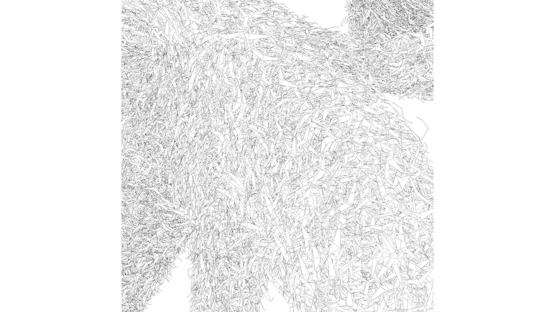 Mose Topiary Garden Sculptures 3D model_7