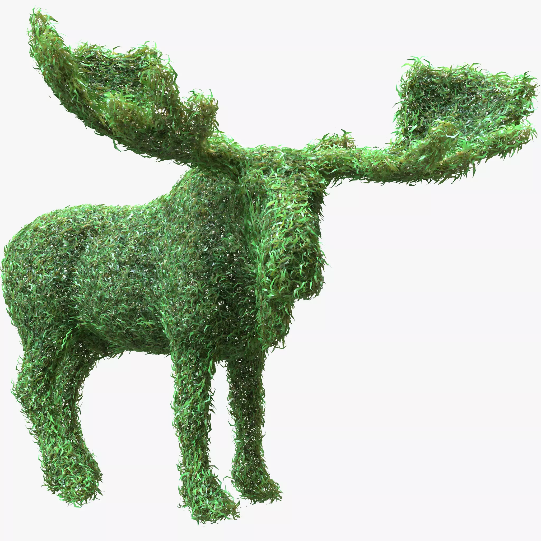 Mose Topiary Garden Sculptures 3D model_0