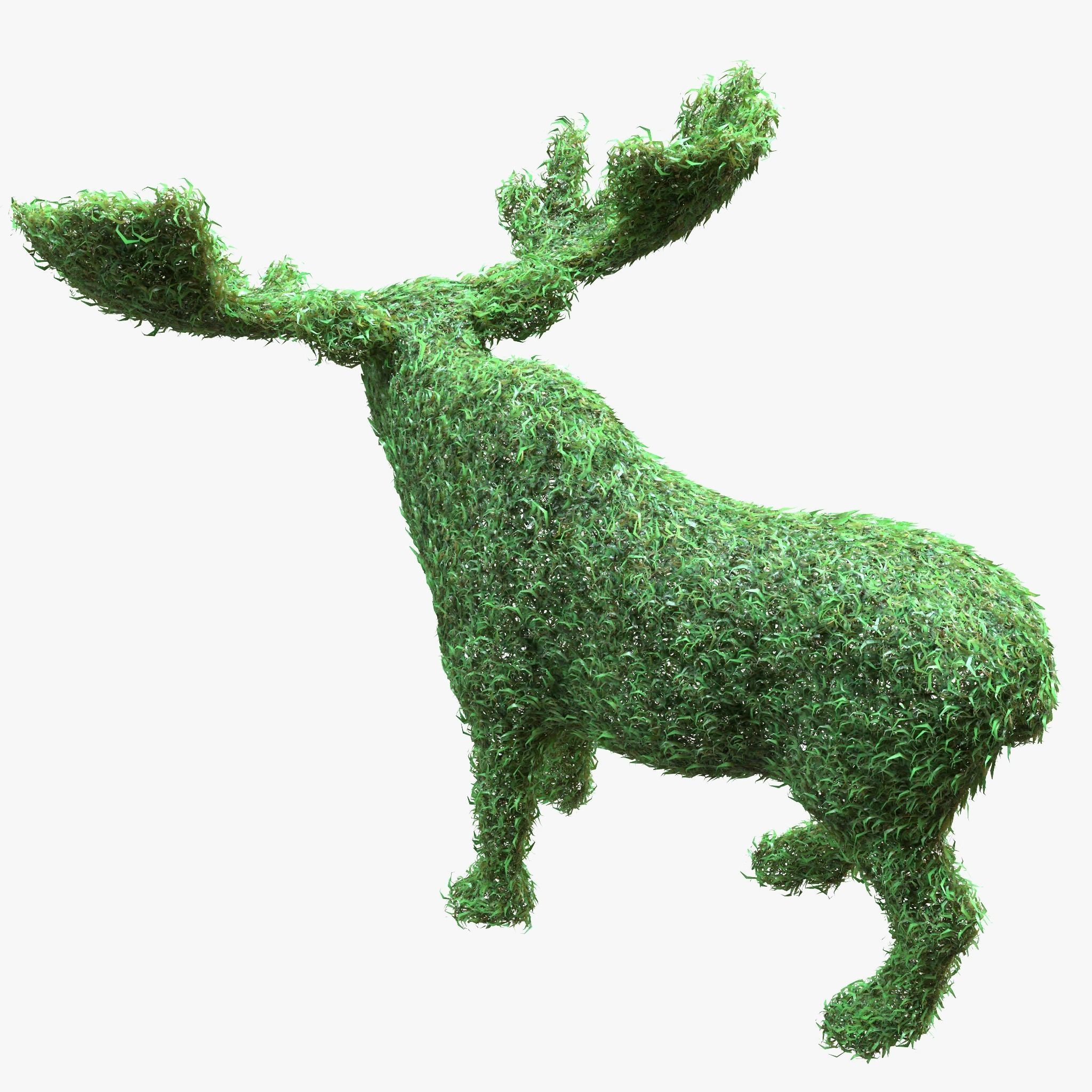 Mose Topiary Garden Sculptures 3D model_2