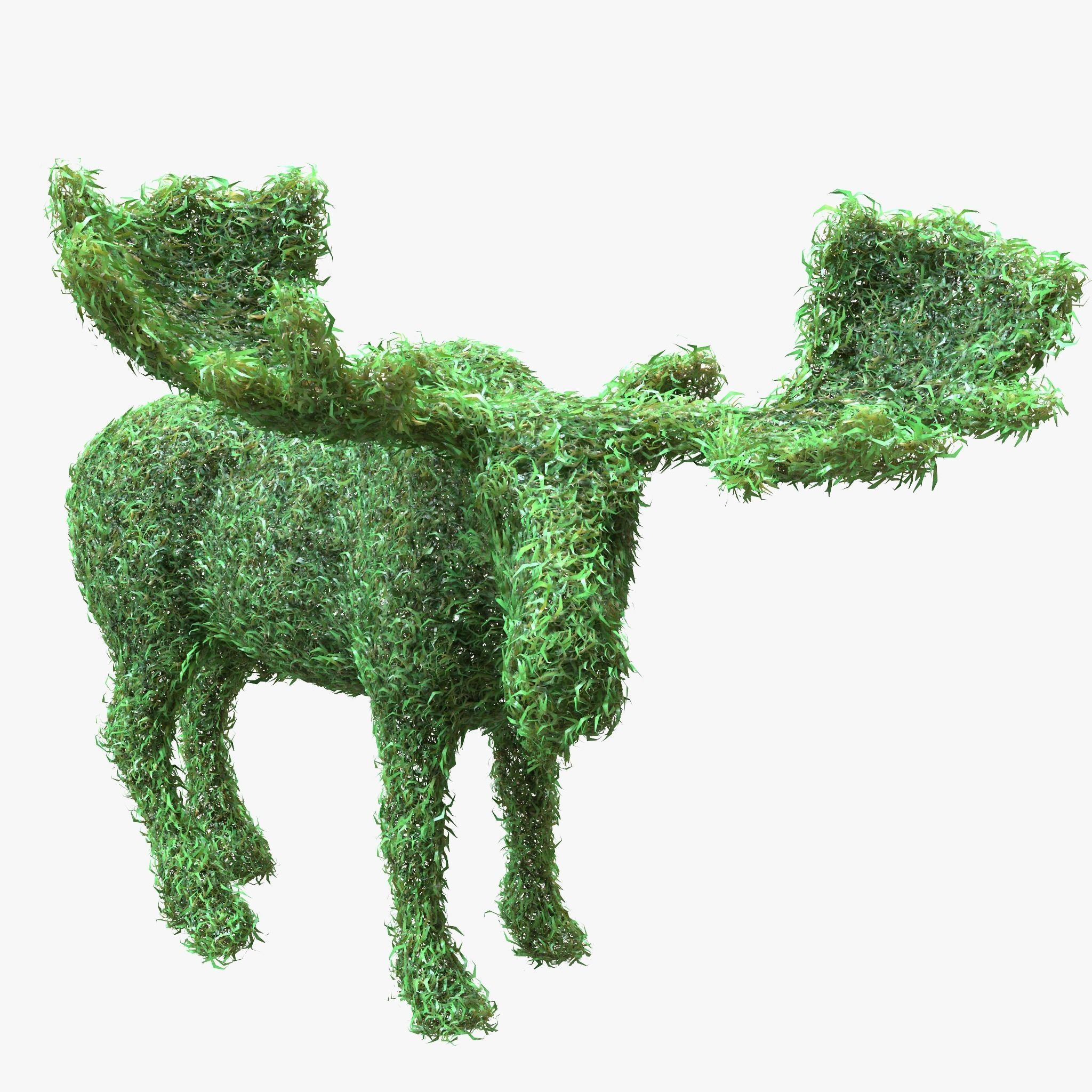 Mose Topiary Garden Sculptures 3D model_3
