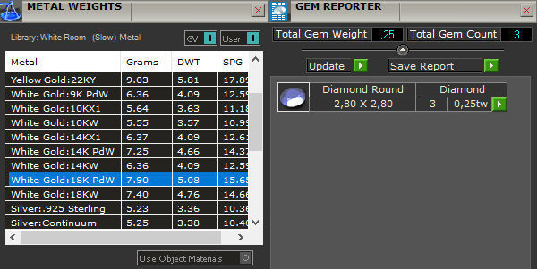 Band Ring Moveble Stones 3D print model_16