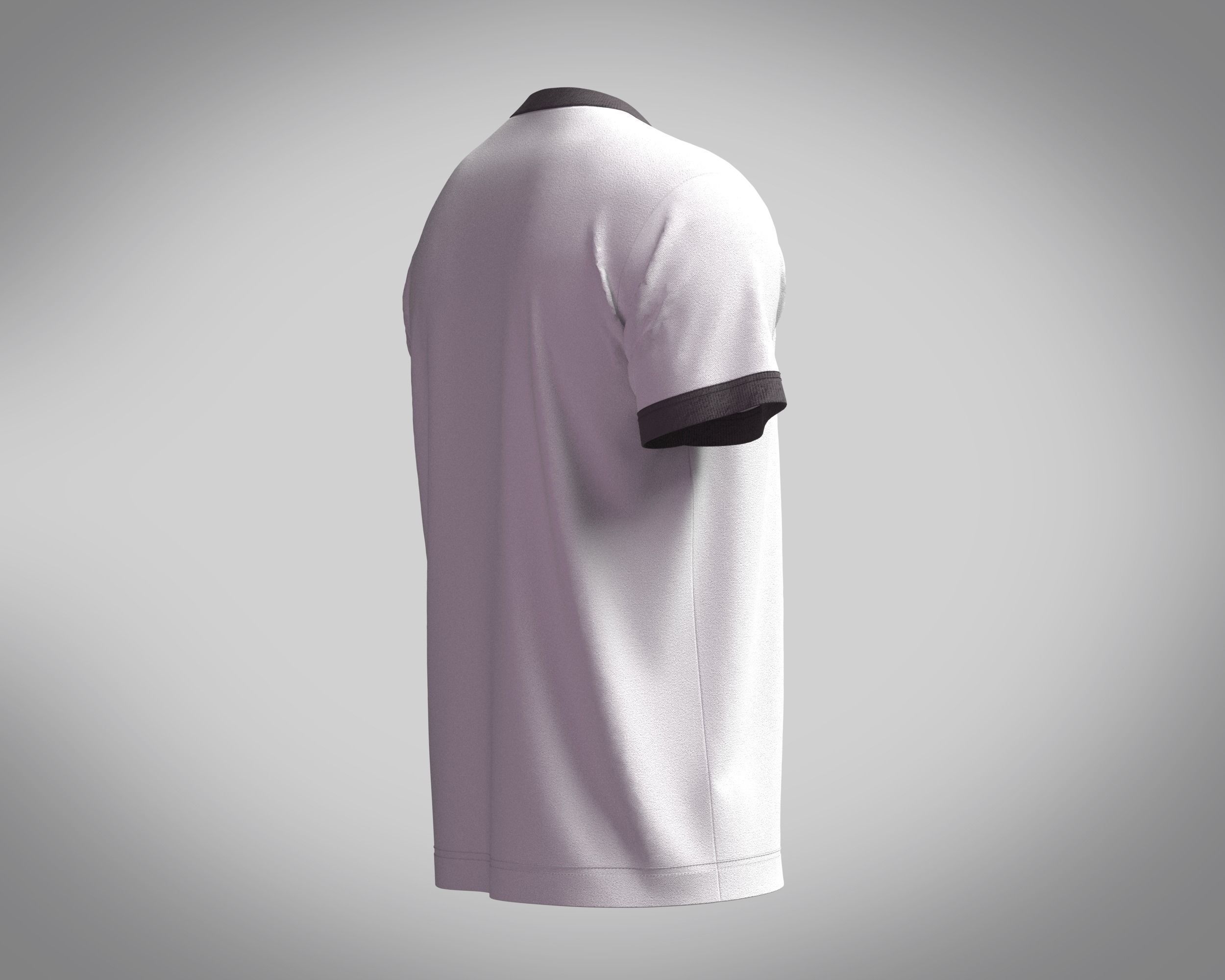 T-Shirt PIMITED 3D model_3