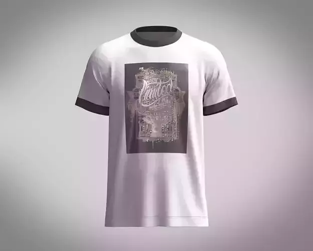 T-Shirt PIMITED 3D model