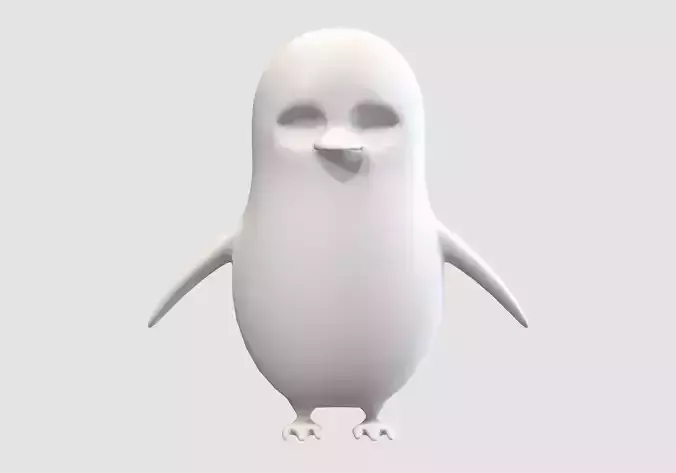 basic cartoon penguin 