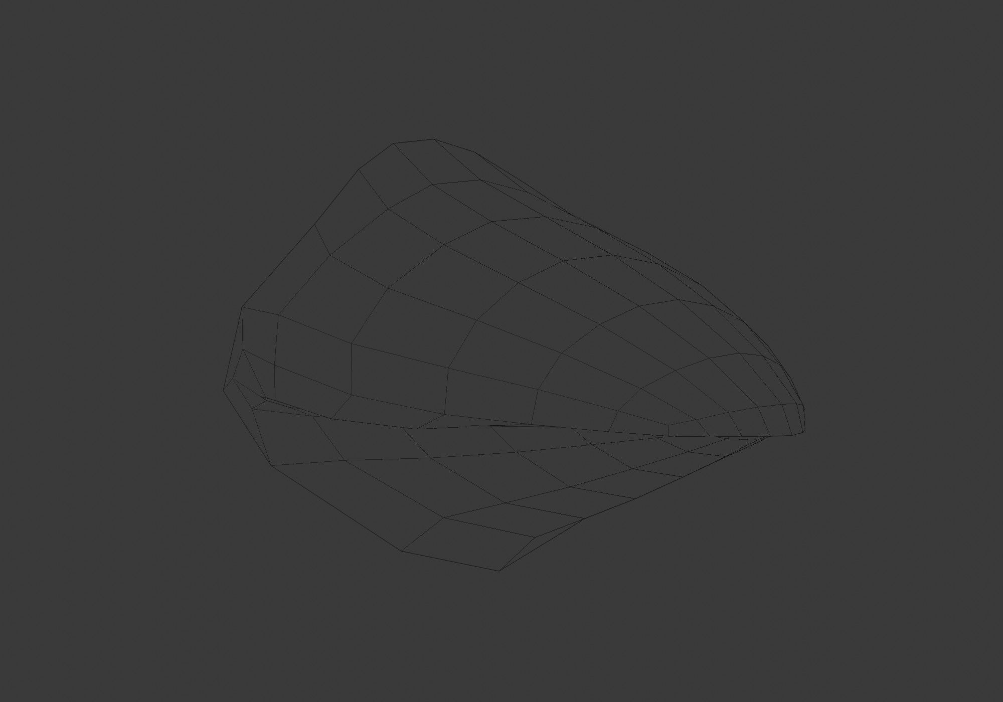 basic cartoon beak 3D model_6