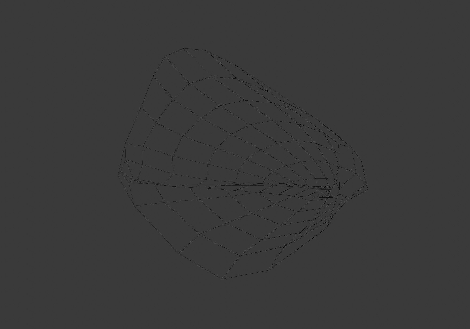 basic cartoon beak 3D model_8