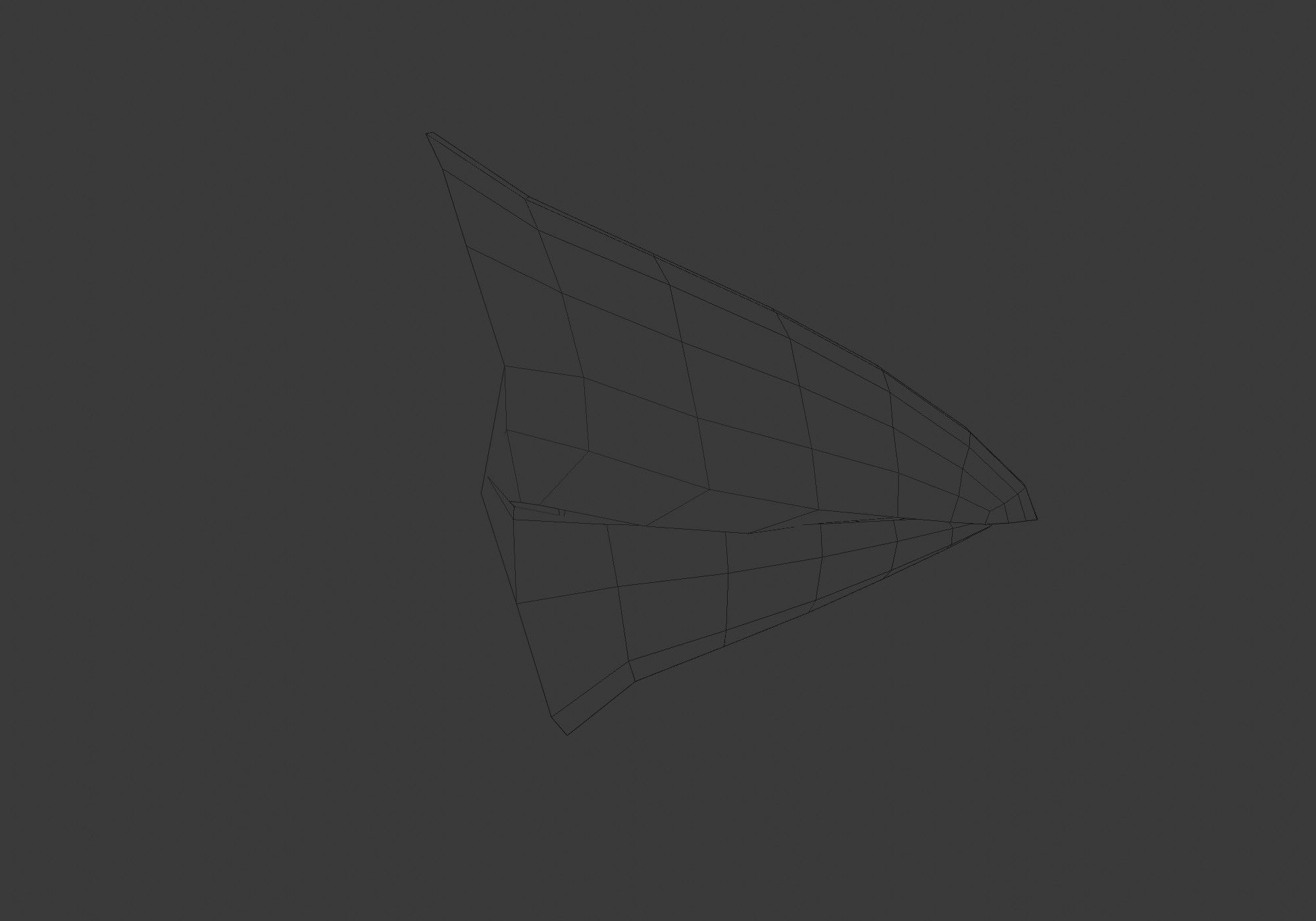 basic cartoon beak 3D model_7