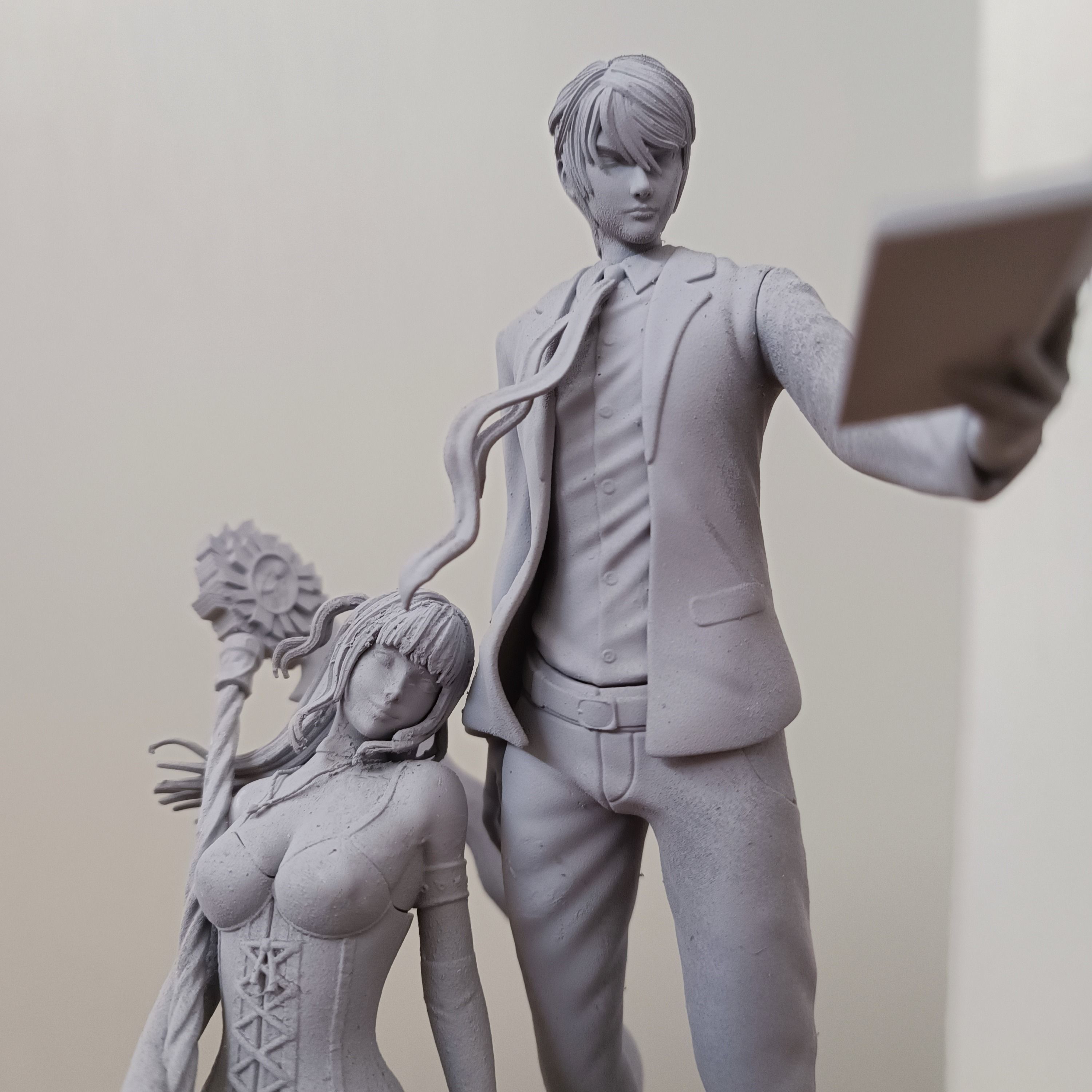 Light and Misa - Death Note 3D print model_8