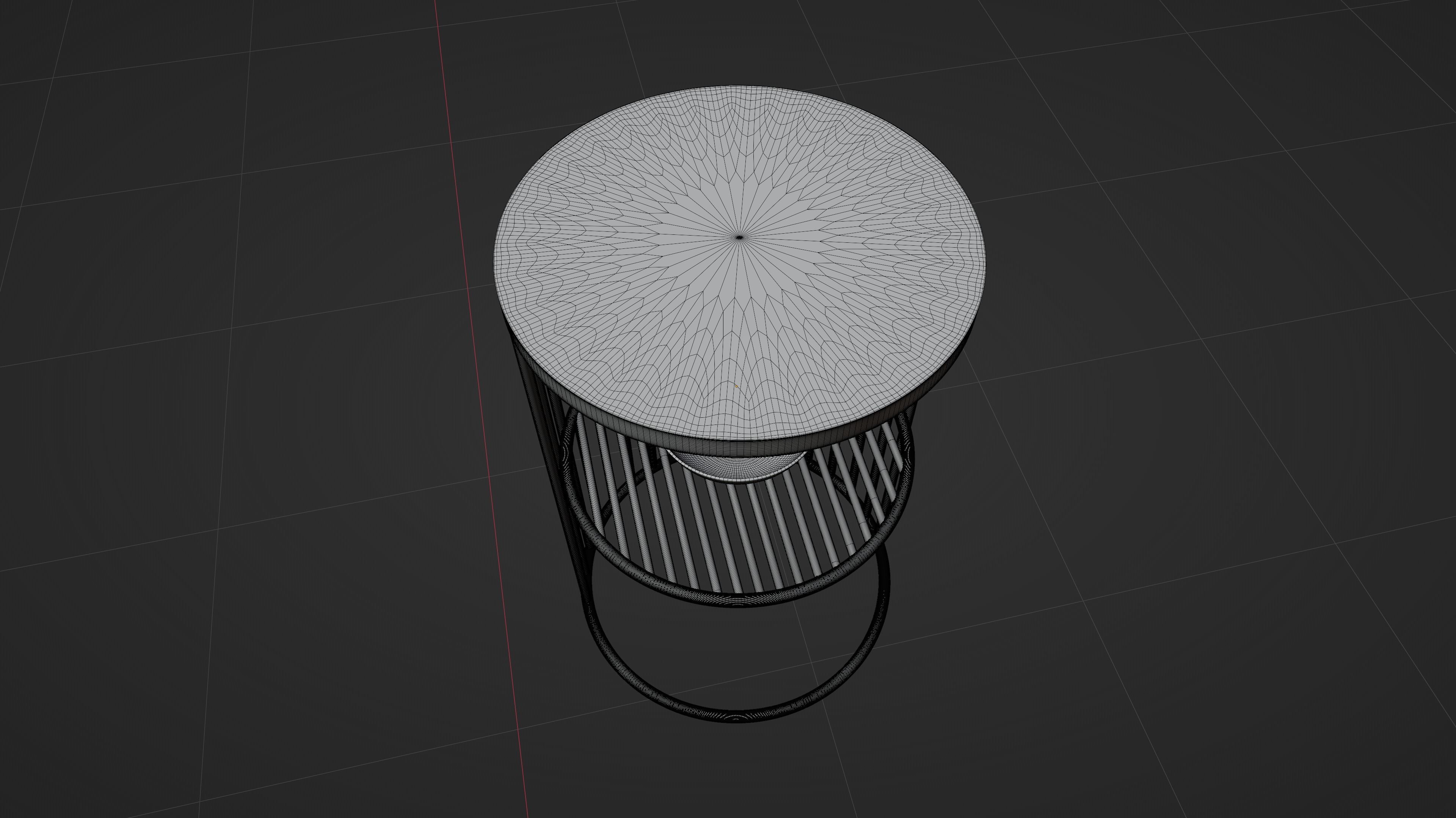Sofa Side Table 1 3D model_5