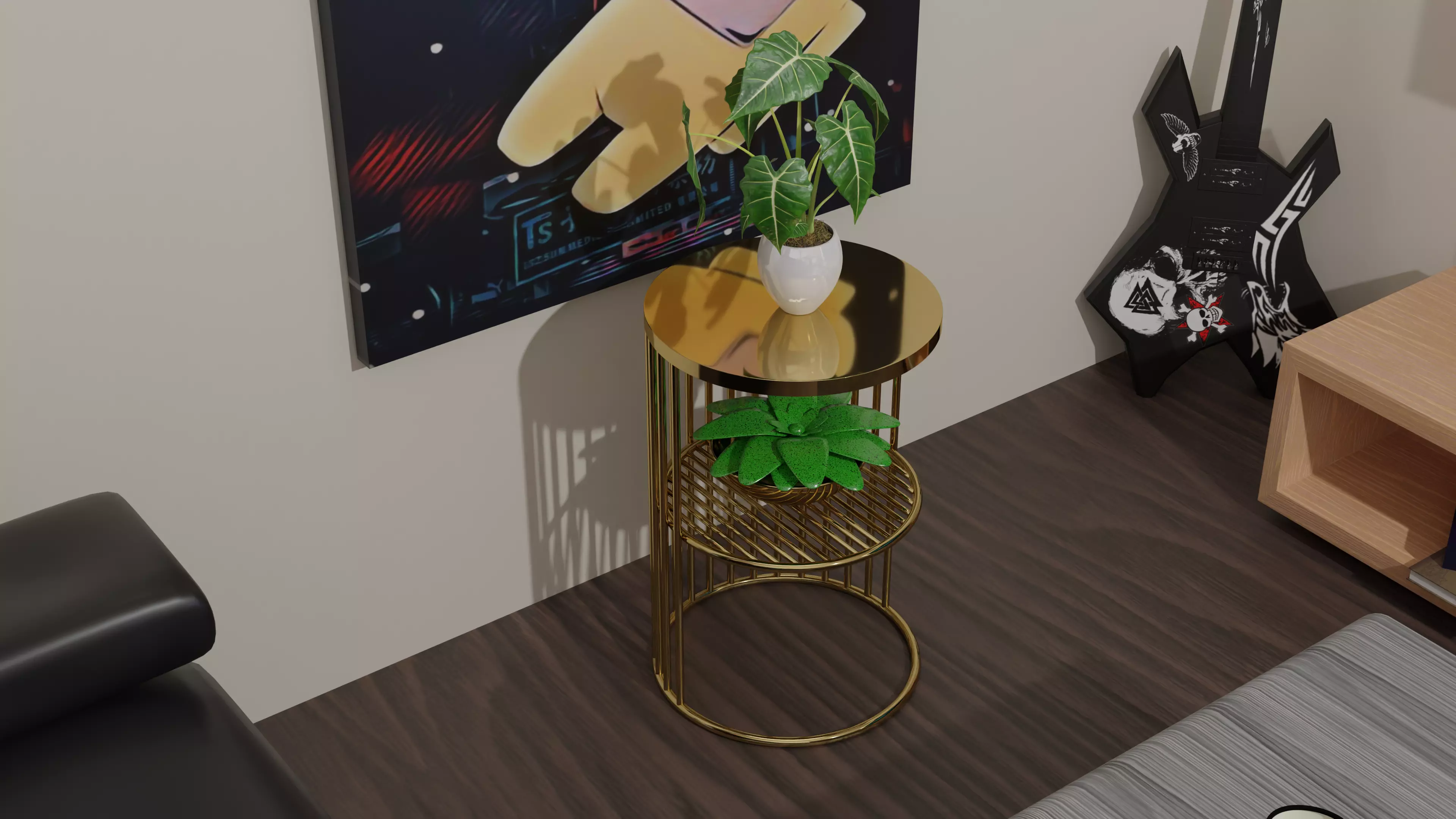 Sofa Side Table 1 3D model_0