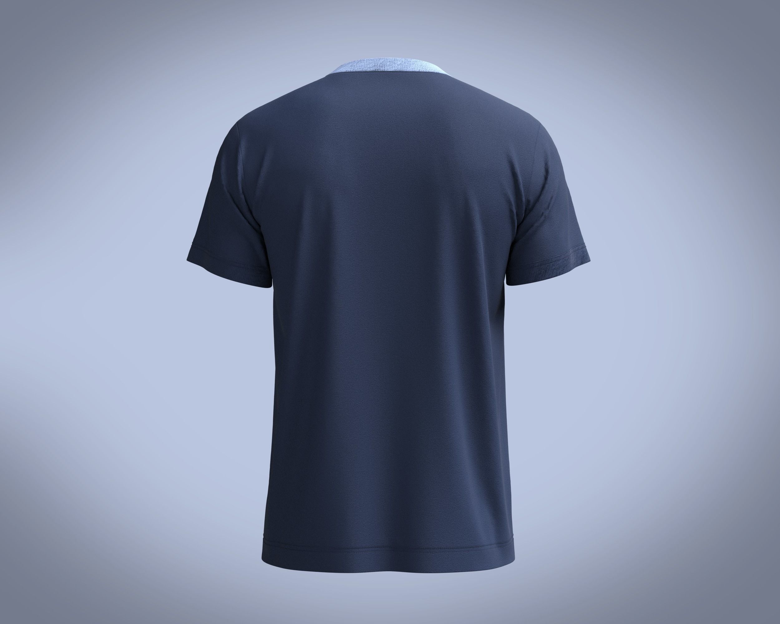 T-Shirt ROCK 3D model_5