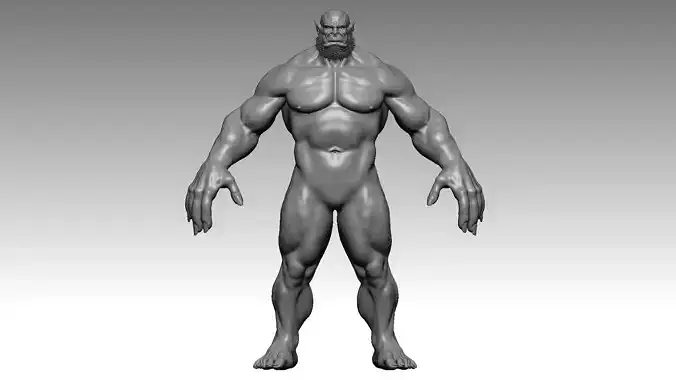 Orc BaseMesh Warcraft style